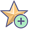 Star Add icon